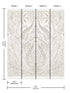 Jaipur fabric in beige color - pattern number DM4913M - by York in the Damask Resource Library collection
