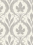 Adirondack Damask fabric in grey and beige color - pattern number DM4925 - by York in the Damask Resource Library collection