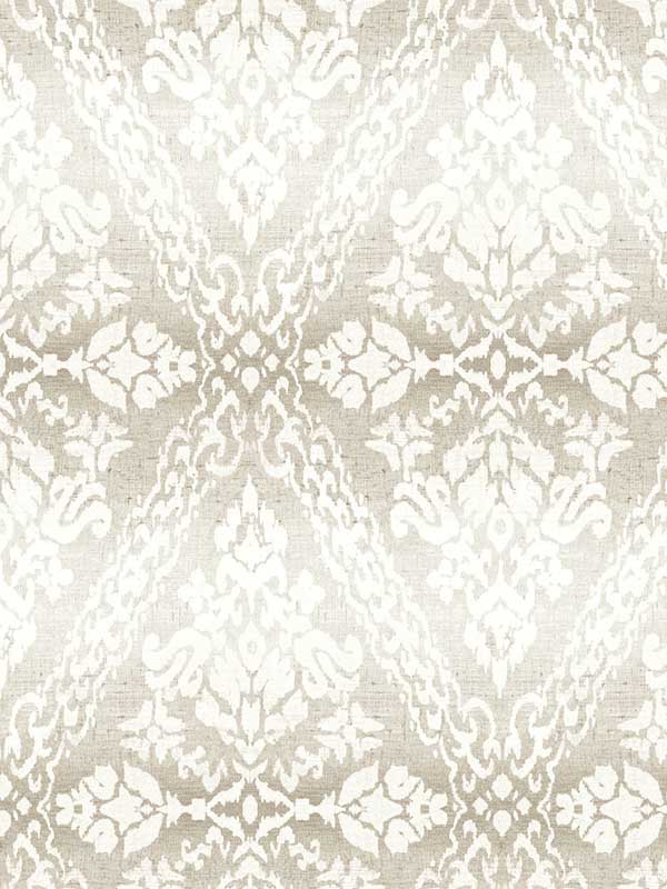 Tudor Diamond Damask fabric in off white color - pattern number DM4933 - by York in the Damask Resource Library collection