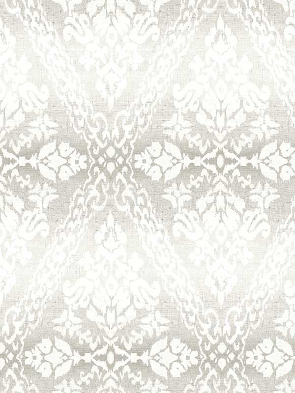 Tudor Diamond Damask fabric in grey color - pattern number DM4934 - by York in the Damask Resource Library collection