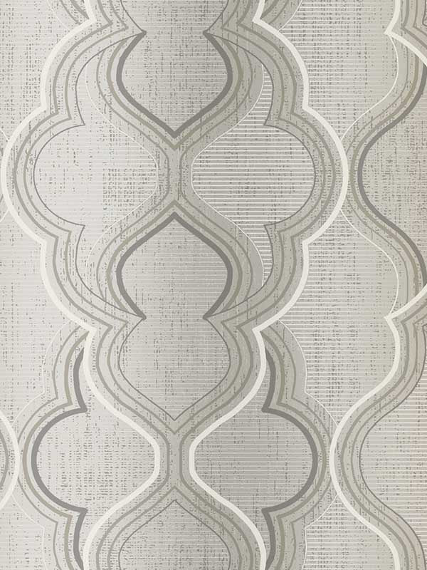 Ombre Damask fabric in neutral color - pattern number DM4942 - by York in the Damask Resource Library collection