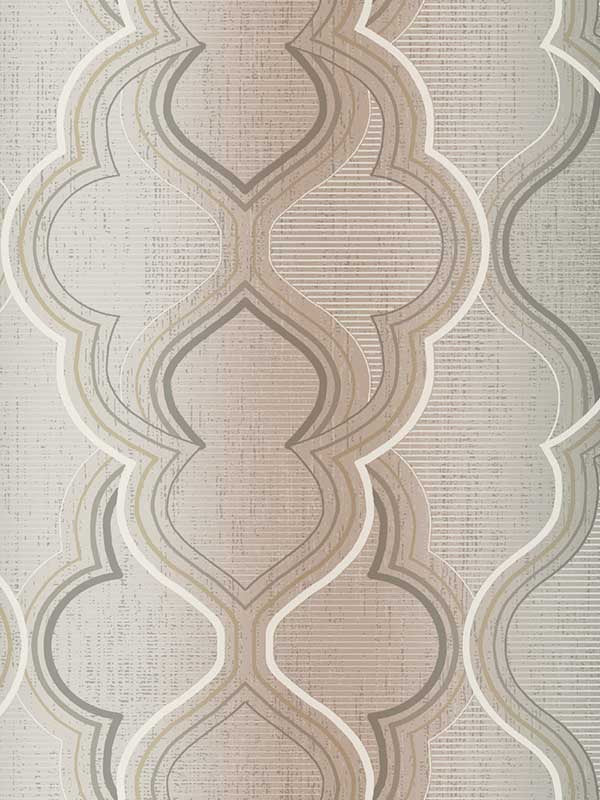 Modern Ombre Damask fabric in brown color - pattern number DM4943 - by York in the Damask Resource Library collection