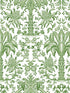 Palmetto Palm Damask wallpaper in green color - pattern number DM5011 - by York in the Damask Resource Library collection