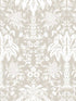 Palmetto Palm Damask wallpaper in beige color - pattern number DM5013 - by York in the Damask Resource Library collection