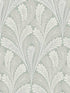 Shell Damask fabric in green color - pattern number DM5023 - by York in the Damask Resource Library collection