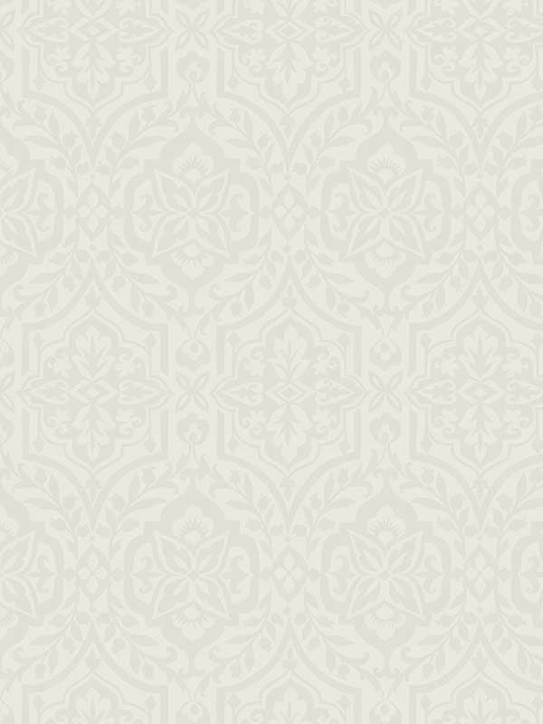 Catherdral Damask wallpaper in taupe color - pattern number DM5034 - by York in the Damask Resource Library collection