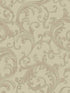 Noemi Acanthus wallpaper in taupe color - pattern number 4058-24831 - by Brewster in the Italian Silk collection