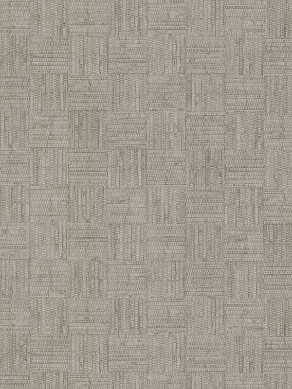 Thea Geometric fabric in grey color - pattern number 2984-2228 - by Warner in the Warner XI Naturals and Grasscloths collection