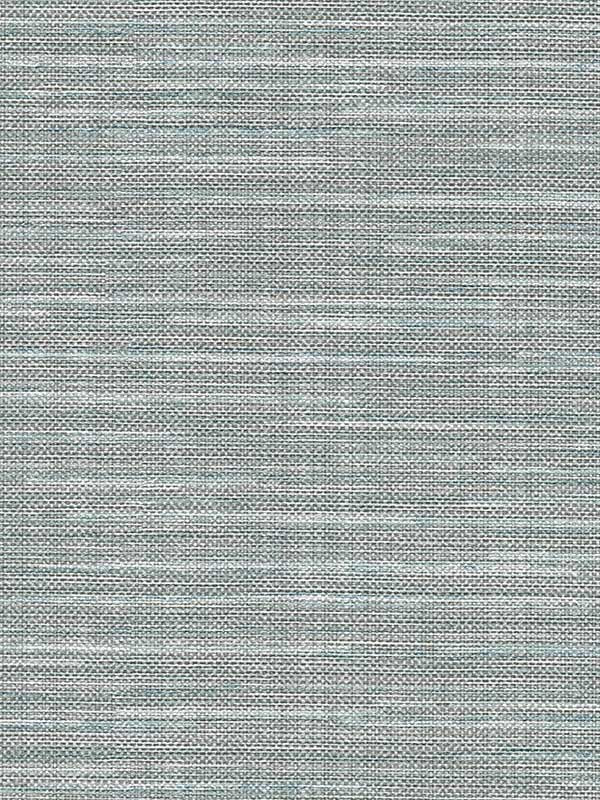 Bay Ridge Faux Grasscloth wallpaper in blue color - pattern number 2984-8017 - by Warner in the Warner XI Naturals and Grasscloths collection