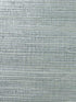 Jute wallpaper in blue smoke and metallic silver color - pattern number LN11807 - by Seabrook in the Lillian August Natural Textured Wallcoverings collection