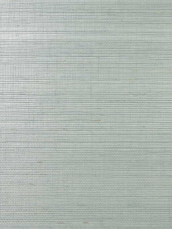 Sisal Grasscloth wallpaper in metallic frost color - pattern number LN11827 - by Seabrook in the Lillian August Natural Textured Wallcoverings collection