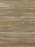 Hemp Skin Tightweave wallpaper in honey brown and charcoal color - pattern number LN11829 - by Seabrook in the Lillian August Natural Textured Wallcoverings collection
