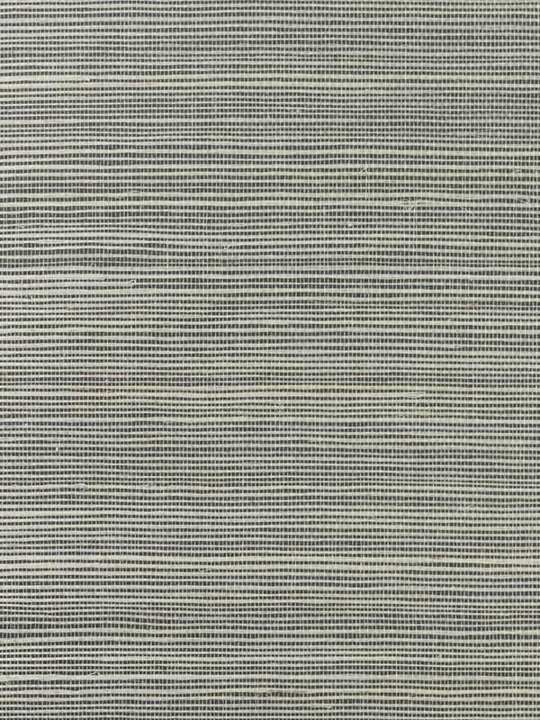 Sisal Grasscloth wallpaper in salt and pepper color - pattern number LN11830 - by Seabrook in the Lillian August Natural Textured Wallcoverings collection