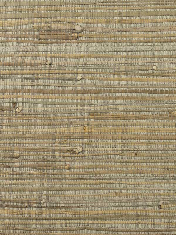 Rushcloth wallpaper in wicker color - pattern number LN11833 - by Seabrook in the Lillian August Natural Textured Wallcoverings collection