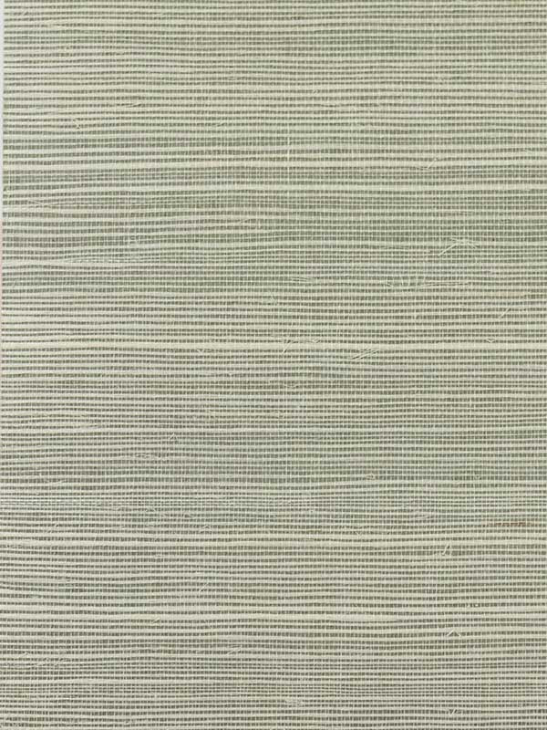 Sisal Grasscloth wallpaper in green mist color - pattern number LN11844 - by Seabrook in the Lillian August Natural Textured Wallcoverings collection