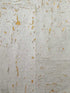 Cork wallpaper in silver birch and metallic gold color - pattern number LN11859 - by Seabrook in the Lillian August Natural Textured Wallcoverings collection