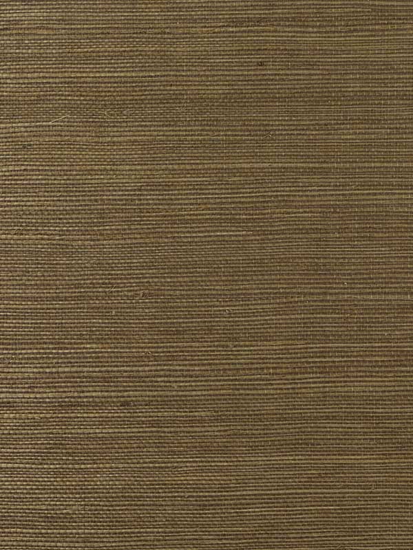 Sisal wallpaper in antique bronze color - pattern number LN11873 - by Seabrook in the Lillian August Natural Textured Wallcoverings collection