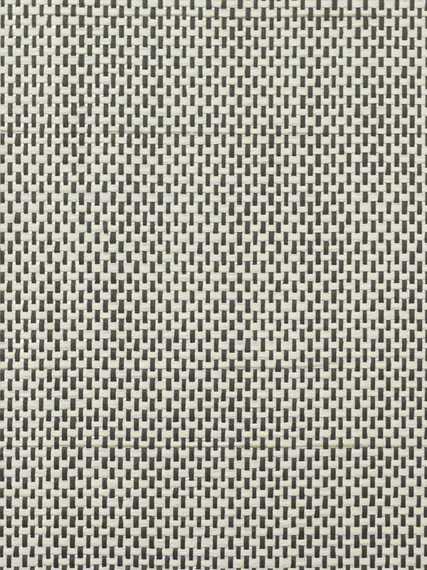 Paper and Linen wallpaper in charcoal and linen color - pattern number LN11884 - by Seabrook in the Lillian August Natural Textured Wallcoverings collection