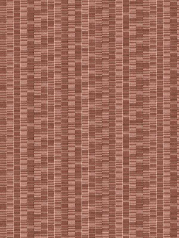 Deco Spliced Stripe wallpaper in terra cotta color - pattern number KTM1429 - by Seabrook in the Mondrian collection