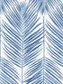 Marina Palm fabric in coastal blue color - pattern number ET10722 - by Seabrook in the Etten Gallerie Online collection