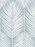 Athena Palm fabric in hampton blue color - pattern number ET10802 - by Seabrook in the Etten Gallerie Online collection