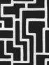 Graphic Polyomino fabric in black and white color - pattern number BW3831 - by York in the Black and White Resource Library collection