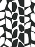 Primitive Vines fabric in black and white color - pattern number BW3893 - by York in the Black and White Resource Library collection
