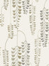 Deco Wisteria wallpaper in cream and gold color - pattern number BW3941 - by York in the Black and White Resource Library collection