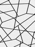 Quartz Geo wallpaper in midnight color - pattern number DT20100 - by Dupont in the Dupont High Performance Wallcovering collection