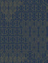 Modern Chandelier fabric in blue color - pattern number BO6673 - by Antonina Vella in the Boho Luxe collection