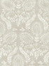 Laurel Damask wallpaper in off white color - pattern number BO6731 - by Antonina Vella in the Boho Luxe collection