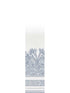 Henna mural in blue and white color - pattern number BO6741M - by Antonina Vella in the Boho Luxe collection