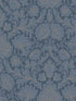 Bamburg Floral fabric in dark blue color - pattern number M1681 - by Brewster in the Archive Collection collection