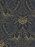 Windsor Damask fabric in blue color - pattern number M1704 - by Brewster in the Archive Collection collection