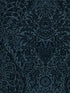 Maris Flocked Damask fabric in indigo color - pattern number 2973-87367 - by A Street Prints in the Daylight collection