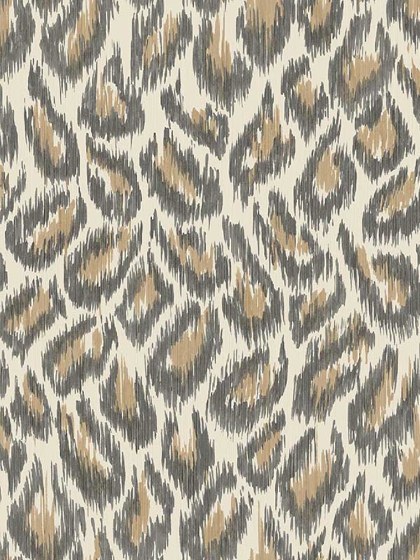 Electra Leopard Spot String fabric in bronze color - pattern number 2973-90304 - by A Street Prints in the Daylight collection
