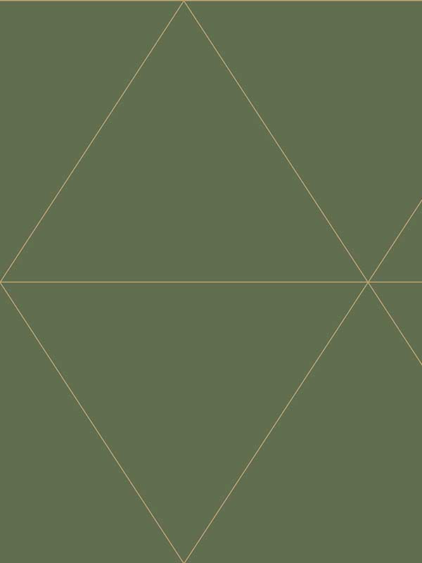 Twilight Geometric wallpaper in moss color - pattern number 2973-91010 - by A Street Prints in the Daylight collection