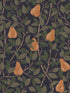 Pirum Pear wallpaper in navy color - pattern number 2999-13104 - by A Street Prints in the Annelie collection