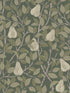 Pirum Pear wallpaper in green color - pattern number 2999-13105 - by A Street Prints in the Annelie collection