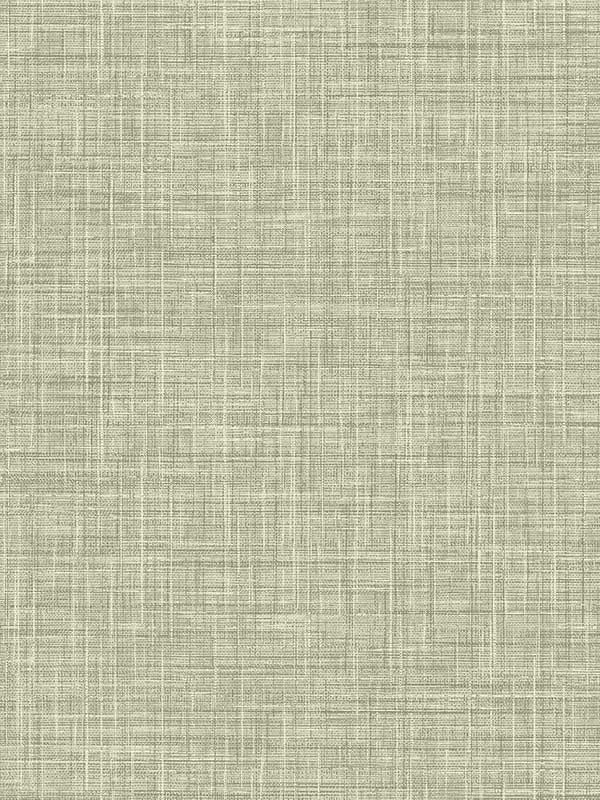Tuckernuck Linen wallpaper in green color - pattern number 2999-25792 - by A Street Prints in the Annelie collection