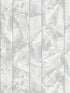 Mineral Geo fabric in silver and pewter color - pattern number 83639X - by Wallquest in the Carrara Marble Textures collection