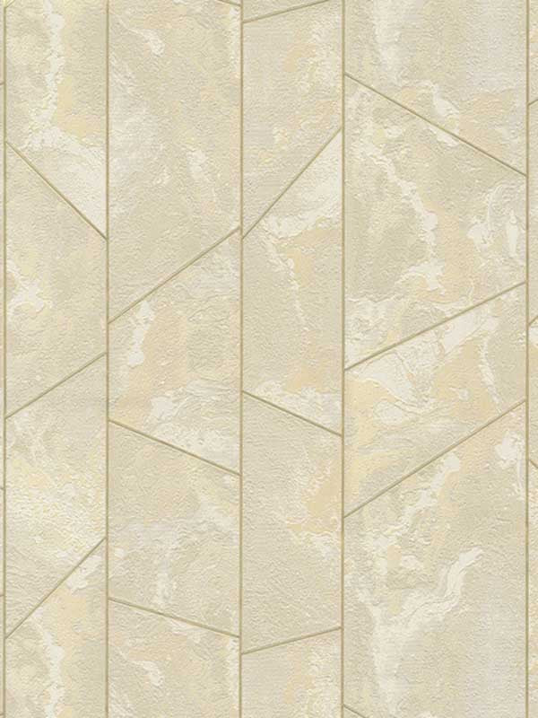 Mineral Geo fabric in gold color - pattern number 83643X - by Wallquest in the Carrara Marble Textures collection