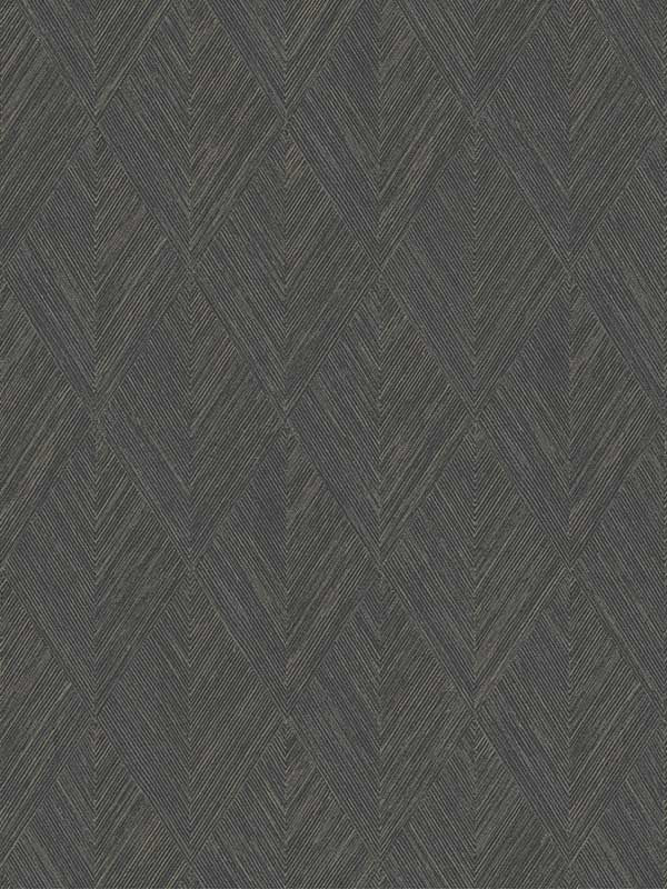 Belmont wallpaper in black color - pattern number OM3632 - by Magnolia Home by Joanna Gaines in the Magnolia Home Open Sheet Program collection