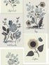 Botanical Prints fabric in beige and black color - pattern number RP7336 - by Rifle Paper Co in the Rifle Paper Co Second Edition collection