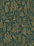 Menagerie Toile wallpaper in brown color - pattern number RP7373 - by Rifle Paper Co in the Rifle Paper Co Second Edition collection