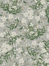Cornflower fabric in grey and green color - pattern number RP7383 - by Rifle Paper Co in the Rifle Paper Co Second Edition collection