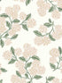 Hydrangea fabric in beige and pink color - pattern number RP7393 - by Rifle Paper Co in the Rifle Paper Co Second Edition collection