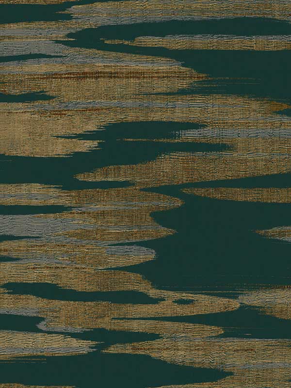 Nimbus wallpaper in teal color - pattern number DD3823 - by Antonina Vella in the Dazzling Dimensions Volume II collection