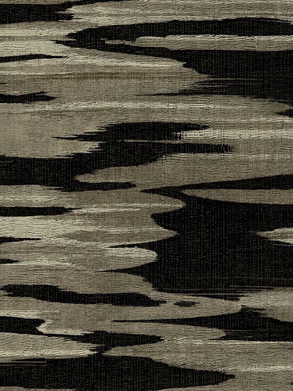 Nimbus wallpaper in black color - pattern number DD3825 - by Antonina Vella in the Dazzling Dimensions Volume II collection