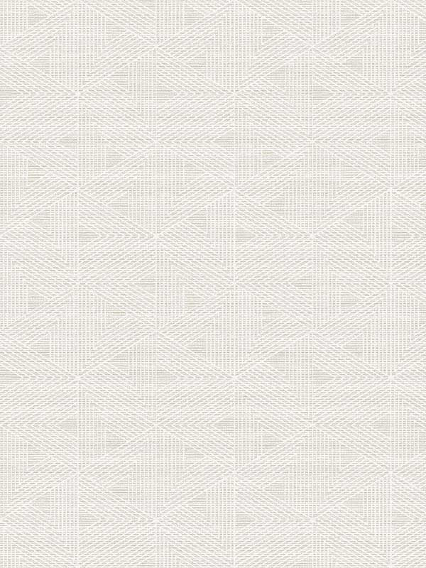 Marici Triangle wallpaper in dove color - pattern number 2976-86510 - by A Street Prints in the Grey collection